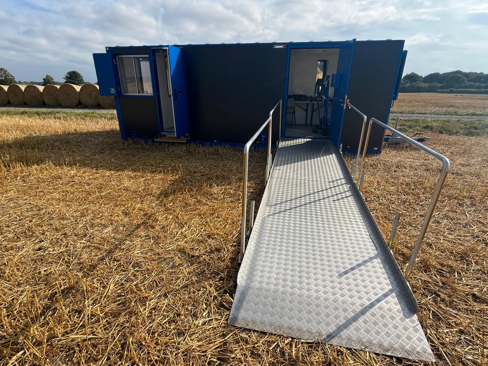 Logging Kabin on site